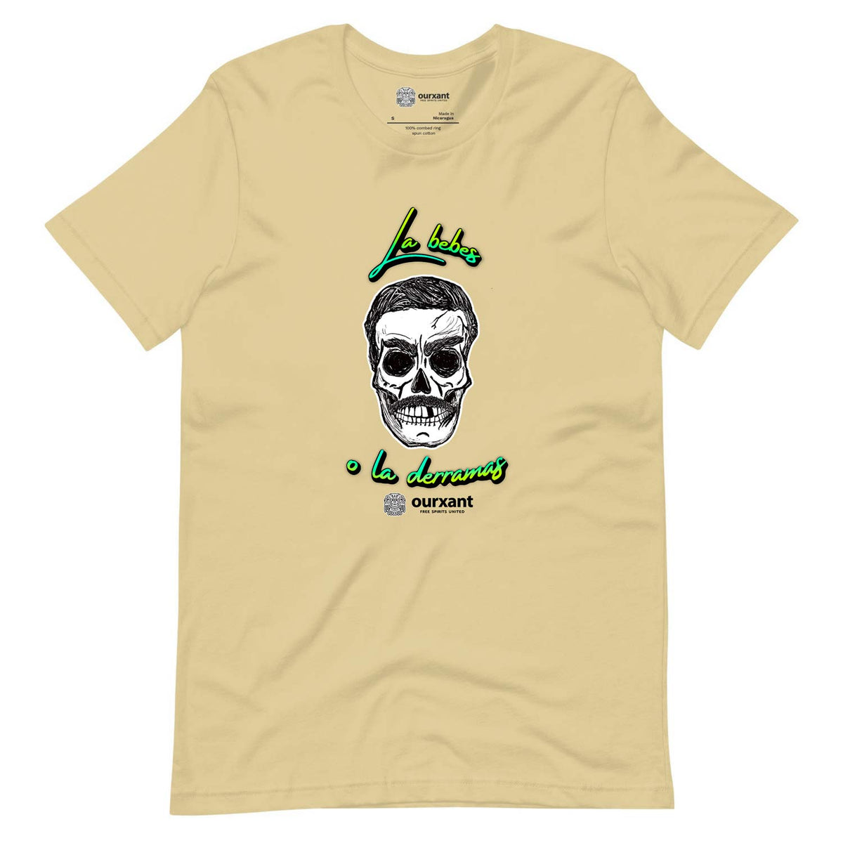 Warning Man T-Shirt | Latino Streetwear | Ourxant Latinx T-Shirt | Latinx Streetwear | Latino Streetwear Style | Latino T-Shirt | Mexican Streetwear Owned Brand | Funny Latino T-Shirt | Mexican Skull T-Shirt | El Ferras