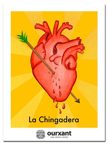 Lotería Broken Heart - Man T-Shirt | Latino Streetwear | Ourxant Latinx T-Shirt | Latinx Streetwear | Latino Streetwear Style | Latino T-Shirt | Mexican Streetwear Owned Brand | Funny Latino T-Shirt | Mexican T-Shirt | La Lotería