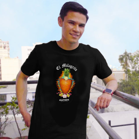 Milagrito Mexican Tacos T-Shirt |  Latino Streetwear | Ourxant Latinx T-Shirt | Latinx Streetwear | Latino Streetwear Style | Latino T-Shirt | Mexican Streetwear Owned Brand | Funny Latino T-Shirt | Mexican Milagrito T-Shirt | Milagrito Mexicano | Tacos T-Shirt